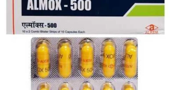 Almox 500 | Amoxycillin | Treat Bacterial Diseases & Skin Infections